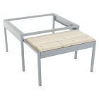 Подставки с выдвижной скамьей