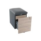 Тумба офисная с пуфом