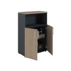 Шкафы полузакрытые