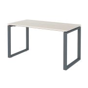 Стол NTO 120x70 белое дерево/антрацит