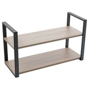 Полка Home-2 вяз натуральный/чёрный