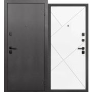 7 см Гарда серебро эмалит белый