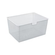 Корзина мелкосетчатая ПРАКТИК Home GBM 60х30 белая