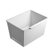 Корзина пластиковая ПРАКТИК Home GBP 60х30 белая