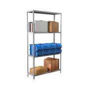Стеллаж металлический MS Standart 185/100x40/4
