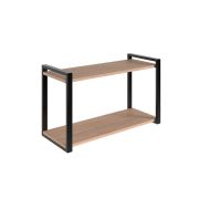 Полка Home-2 вяз натуральный/чёрный